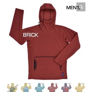 Men's Melanzana Microgrid v2 in Brick